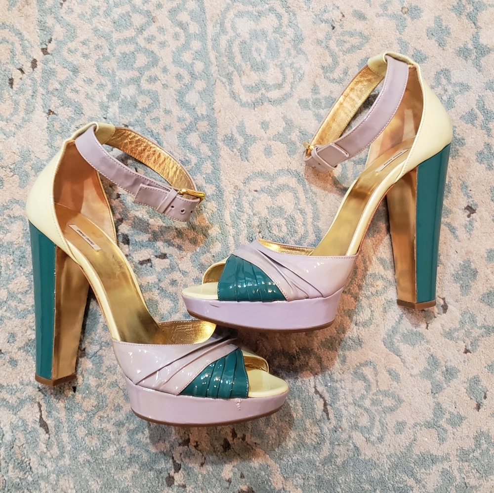 MIU MIU vintage heel size 39